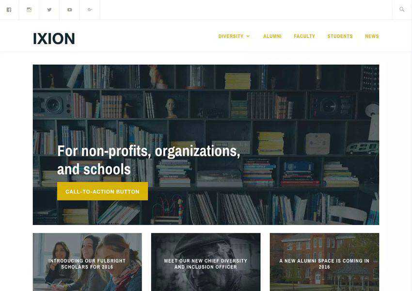 Ixion free wordpress theme wp responsive business corporate
