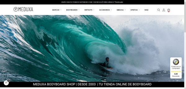 Meduxa bodyboard shop online