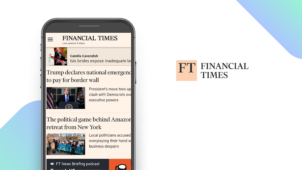 Función de la aplicación del Financial Times