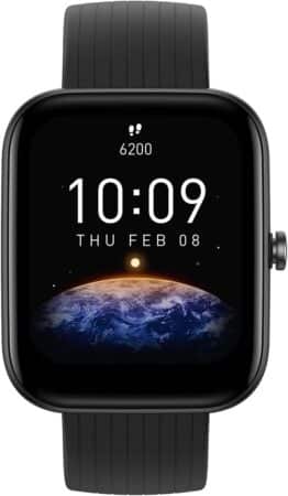 6 mejores smartwatch buenos y baratos 22 Amazfit Bip 3 SmartWatch con Pantalla a Color Grande
