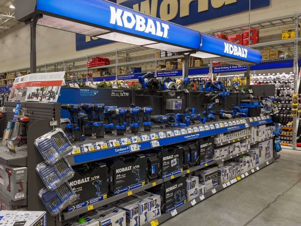 herramientas kobalt en tienda