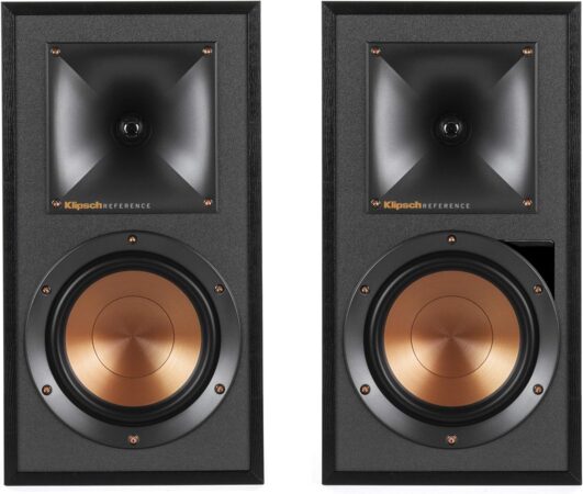 6 mejores altavoces de estantería 19 Klipsch R 51-PM Reference Black