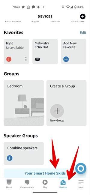 Alexa App Teléfono Habilidades para una casa inteligente