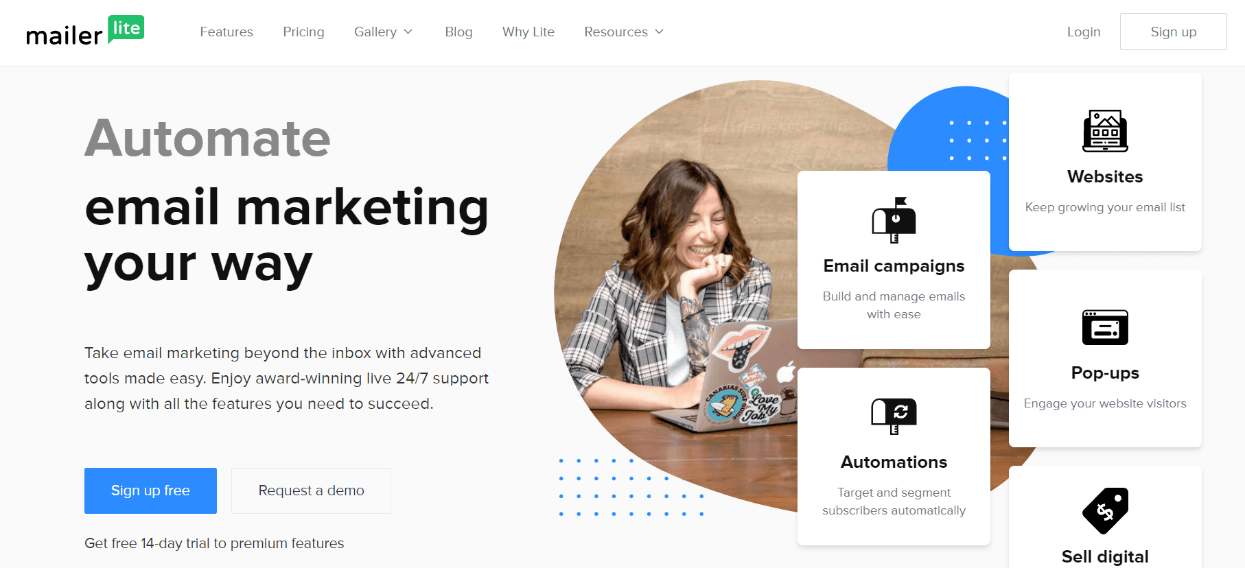 MailerLite mejor herramienta de email marketing