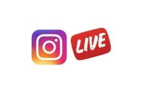 Logotipo de Instagram Live