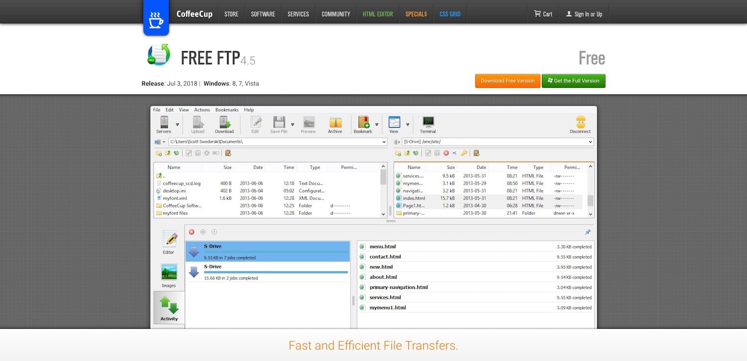 Los mejores clientes FTP: FTP gratuito