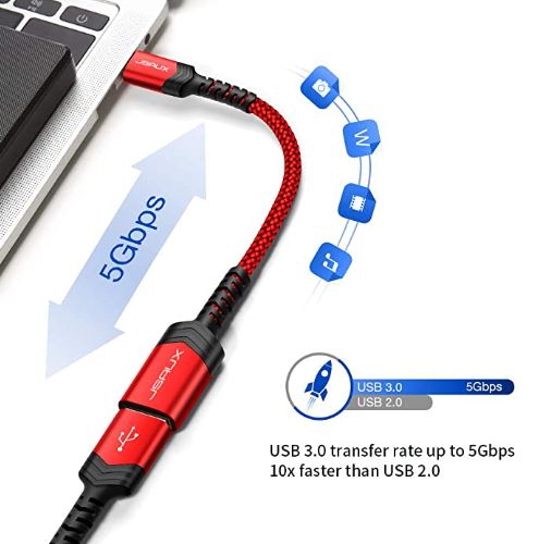 Cable OTG USB-C a USB-A hembra de JSAUX