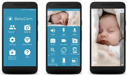BabyCam - Cámara de vigilancia para bebés