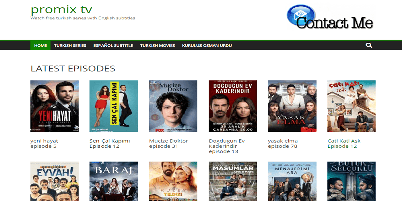 Promix TV Ver series turcas gratis con subtítulos en español