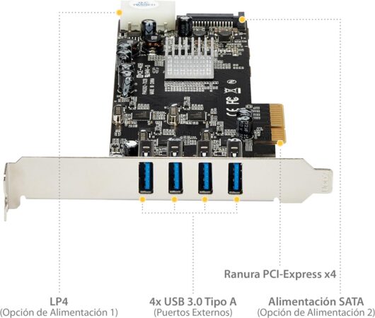StarTech.com Adaptador Tarjeta PCI