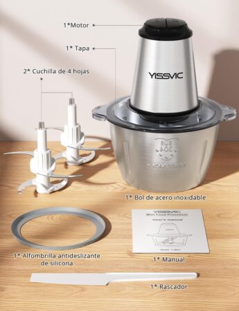 YISSVIC Picadora Eléctrica Picadoras de Carne