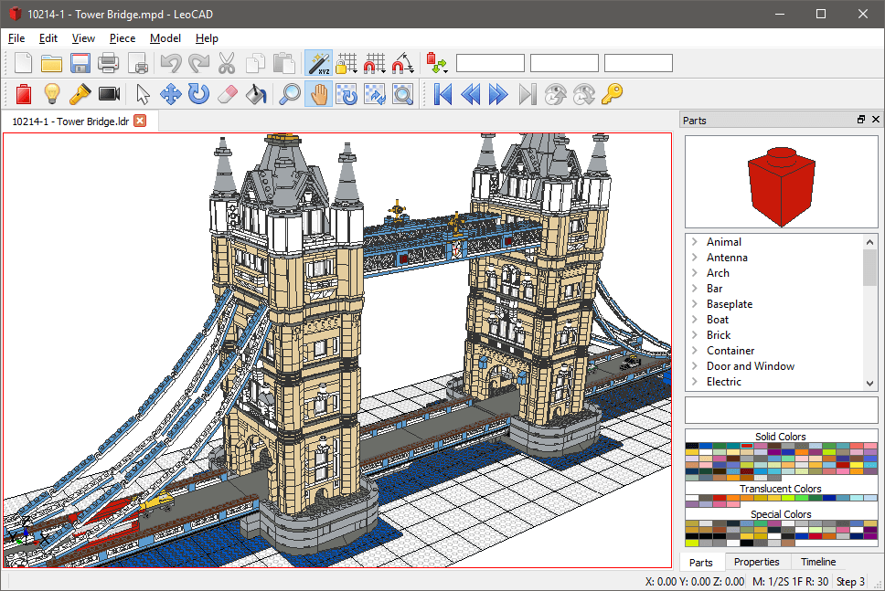 LeoCAD - Software CAD virtual de LEGO