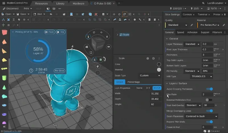 MatterControl - Software de impresión 3D
