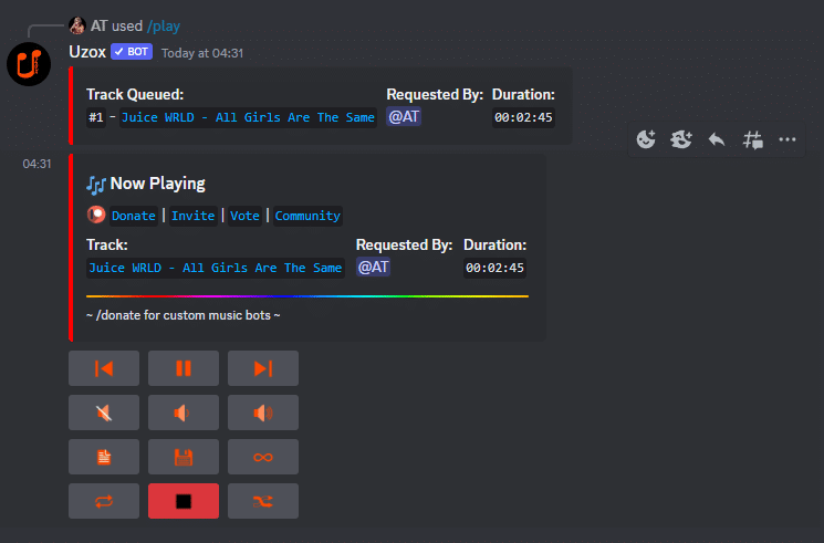 6 Mejores Bots de Música de Discord (Para Spotify, YouTube) 32 Uzox