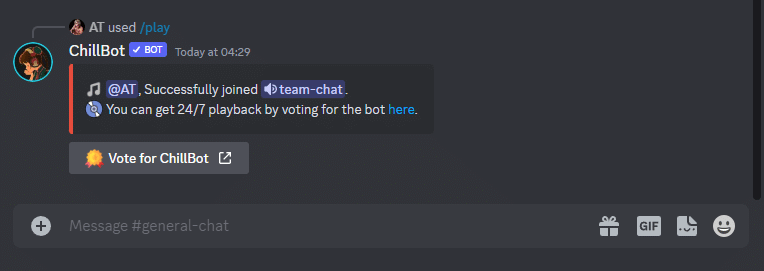 6 Mejores Bots de Música de Discord (Para Spotify, YouTube) 33 Chillbot