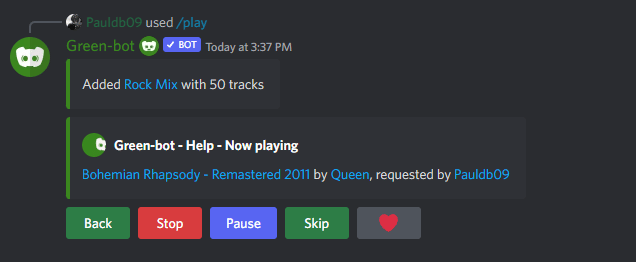 6 Mejores Bots de Música de Discord (Para Spotify, YouTube) 43 Green-Bot