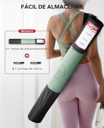 6 esterillas de yoga mejor valoradas 10 HAPBEAR Esterilla Yoga Grande