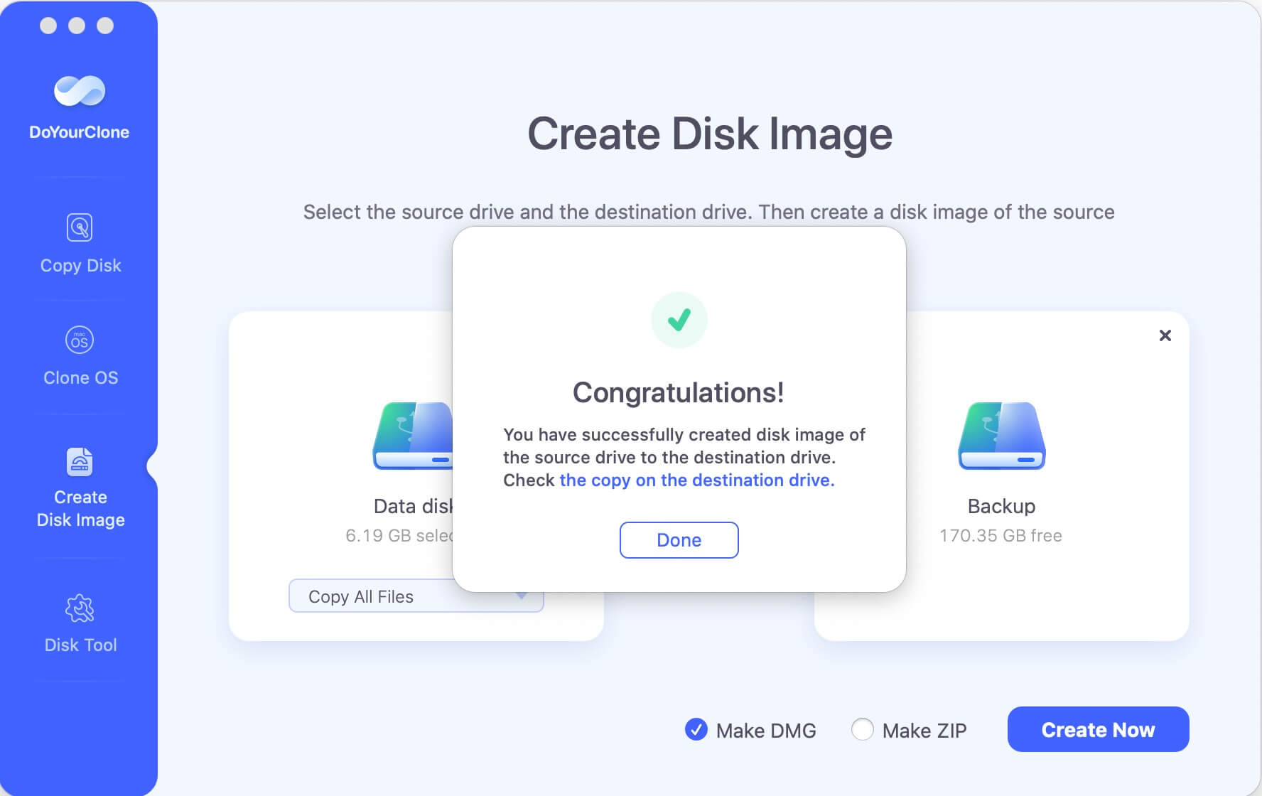 clonar disco duro de Mac a disco duro externo