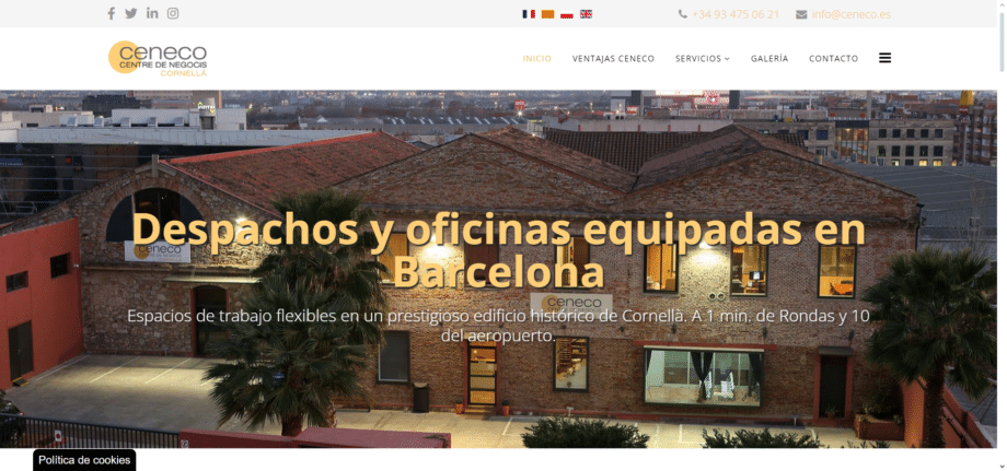 ceneco - el mejor centro de negocios de barcelona