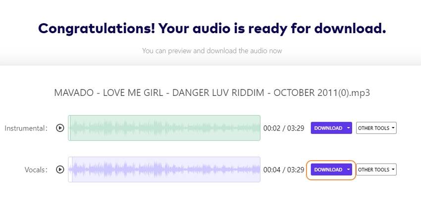 descargar mp3 versión karaoke
