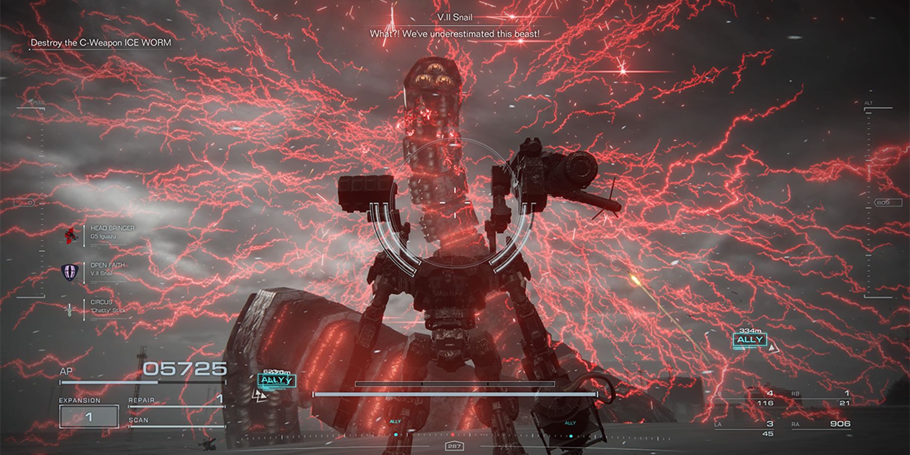 Armored Core 6 Gusano de Hielo