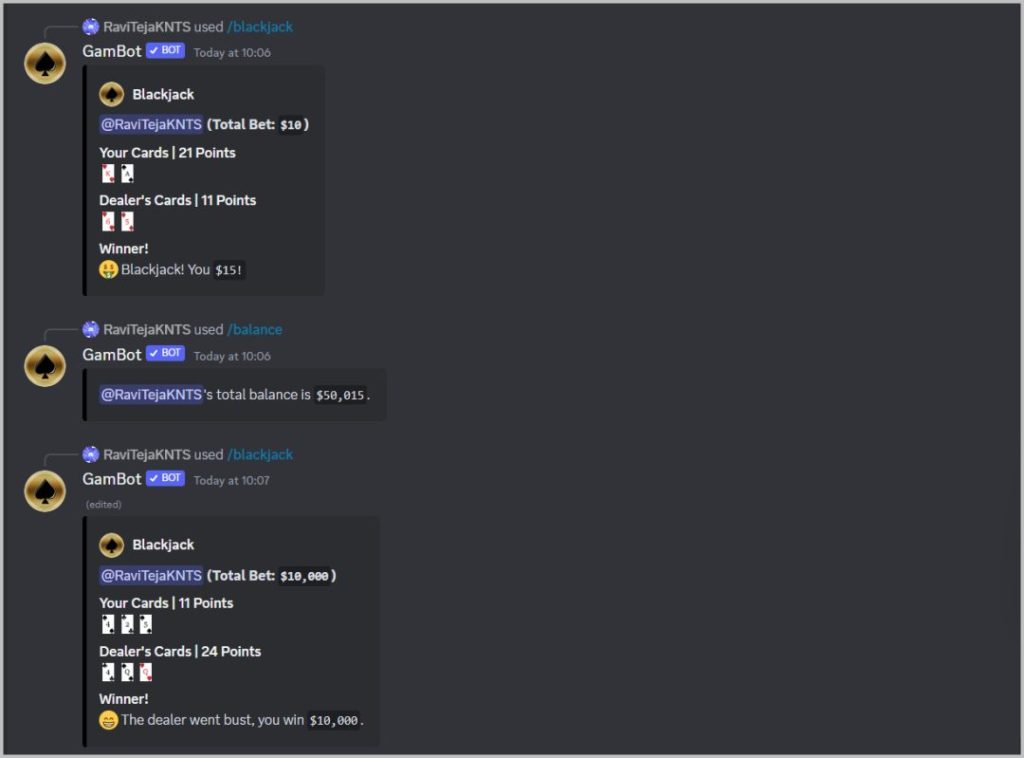 6 mejores juegos de Discord para añadir a tu servidor 50 Bot de Discordia GamBot