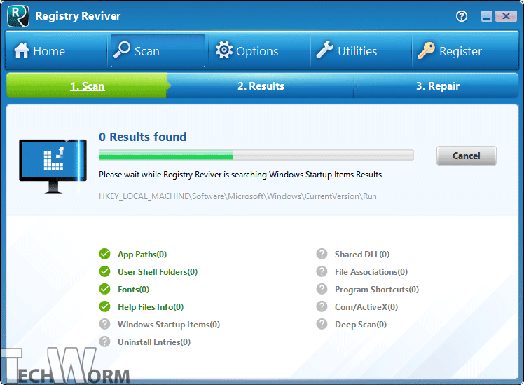 6 mejores limpiadores del Registro para PC con Windows 10 y 11 22 Registry-Reviver