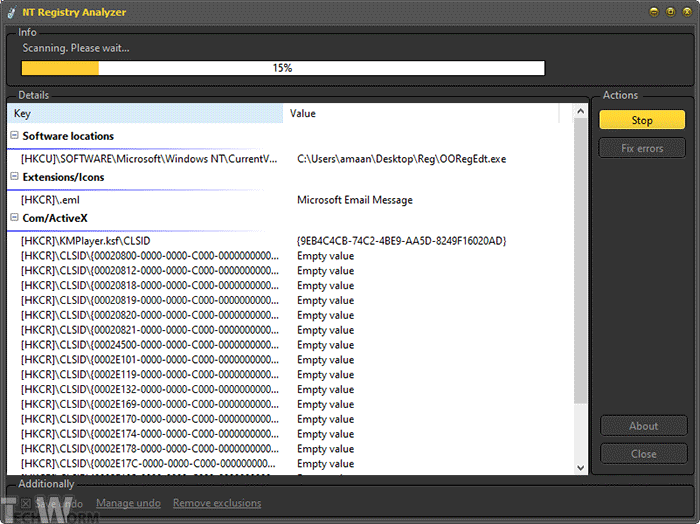 6 mejores limpiadores del Registro para PC con Windows 10 y 11 30 NT RegistryCleaner Remover
