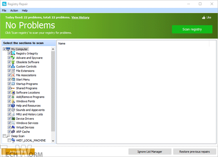 6 mejores limpiadores del Registro para PC con Windows 10 y 11 28 Reparación del Registro de Windows