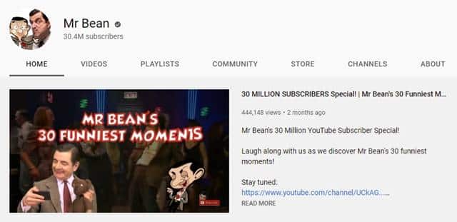 Mejores canales para ver películas gratis en YouTube 35 Mr. Bean