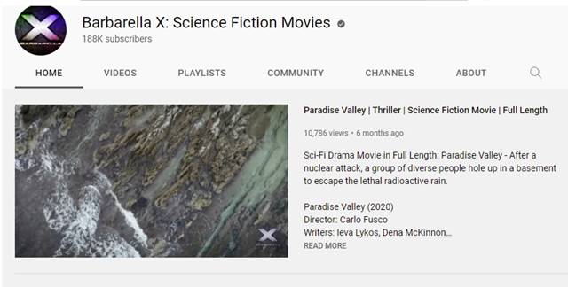 Barbarella X: Películas de Ciencia Ficción