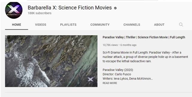 Mejores canales para ver películas gratis en YouTube 40 Barbarella X: Películas de Ciencia Ficción
