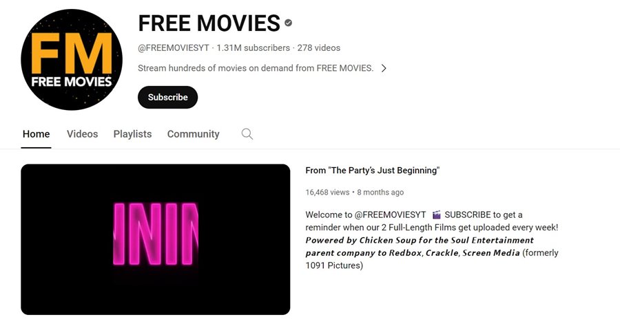 Mejores canales para ver películas gratis en YouTube 48 PELÍCULAS GRATIS