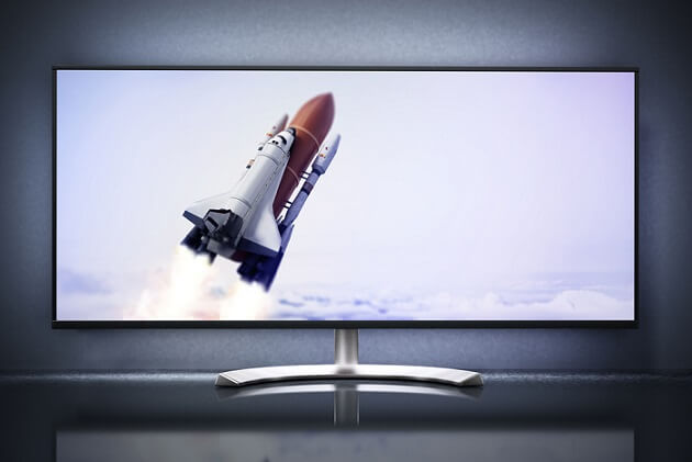 Monitor ultra ancho