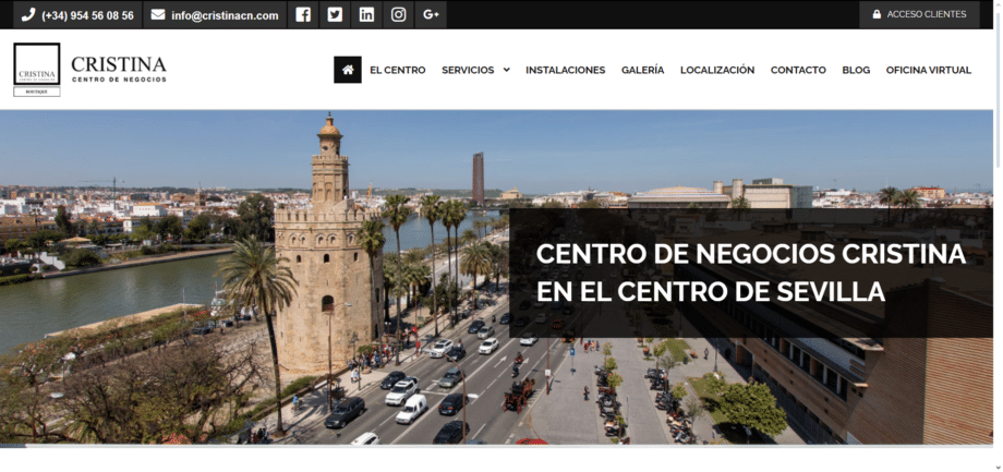 6 Mejores centros de negocios de Sevilla 11 Centro de Negocios Cristina - El mejor centro de negocios de Servilla