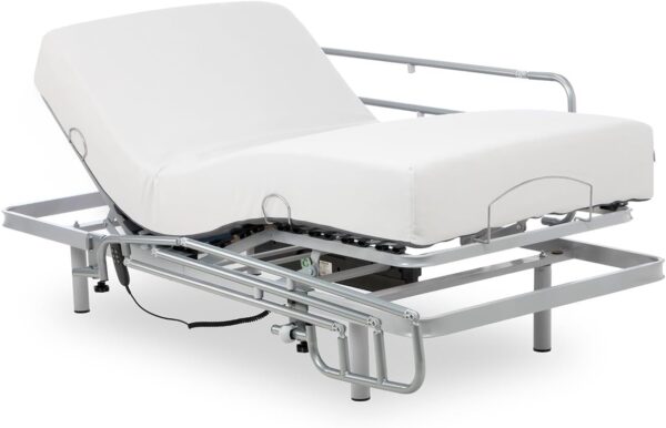 Geriafy – Pack Cama Articulada Reforzada con colchón viscoelástico
