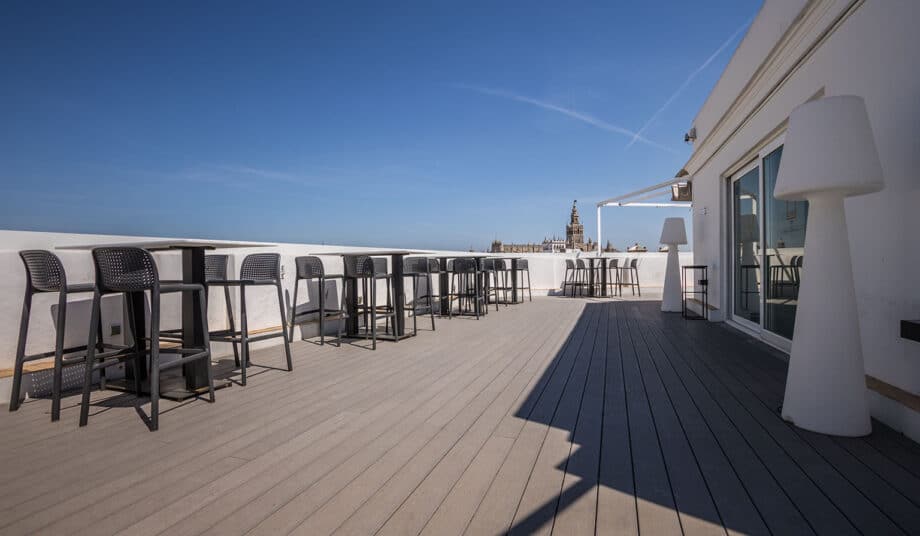 6 Mejores centros de negocios de Sevilla 13 terraza centro de negocios cristina