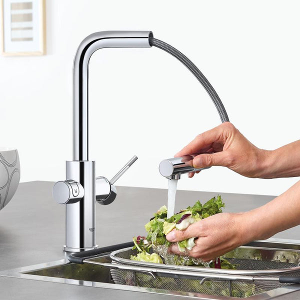  Grifo de cocina alto