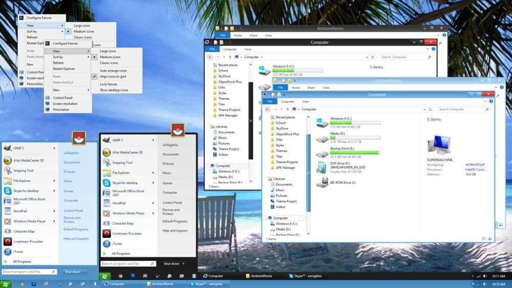 6 mejores temas y skins para Windows 8/8.1 24 ambiente