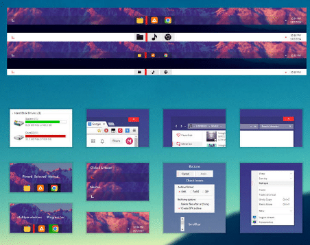 6 mejores skins para Windows 7 30 Limpiar VS Windows 7