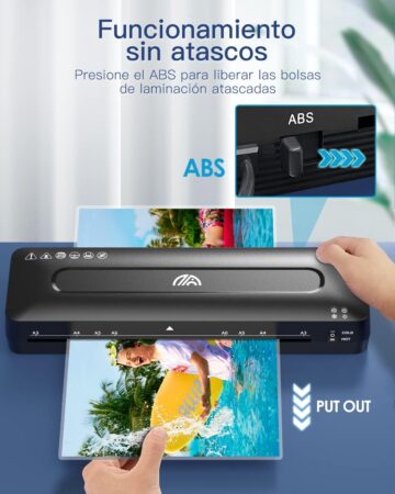 Plastificadora A3 Máquina de Laminadora