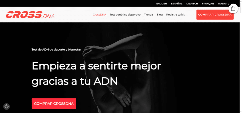 6 Mejores test genéticos de nutrición en Madrid 10 CrossDNA - Optimización Genética para Deportistas