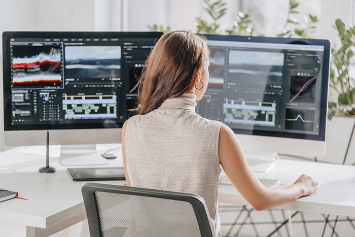 Un espacio de trabajo con resolución QHD