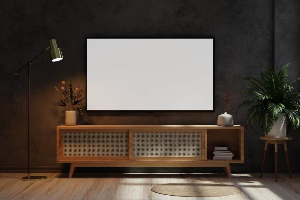 Colocar un televisor LED plano