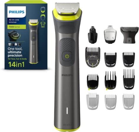 6 Mejores recortadores de barba o barberos 20 Philips Recortadora de Barba Serie 7000