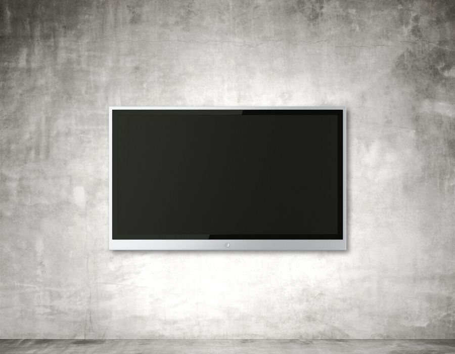Montar un televisor en una pared de ladrillo sin taladrar