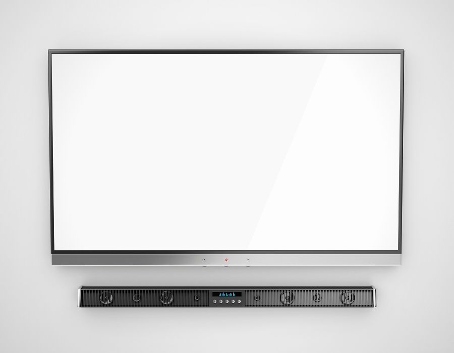 ¿Barra de sonido encima o debajo del televisor? ¿Cuál es la mejor opción? 5 Barra de sonido debajo de un televisor