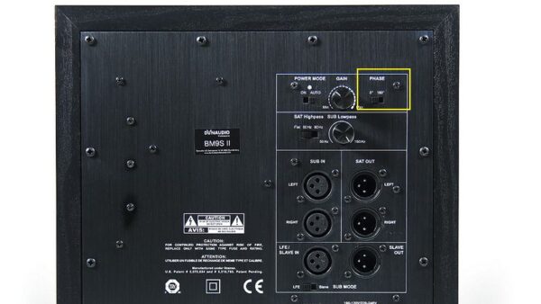 ¿La fase del subwoofer debe ser normal o inversa? 134