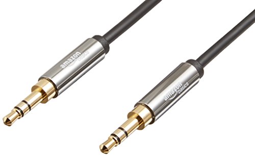 4 Formas De Conectar Una Barra De Sonido A La TV Sin HDMI Ni cable Óptico 12 Cable auxiliar de audio estéreo de 3,5 mm macho a macho AmazonBasics, 1,2 metros, 4 pies