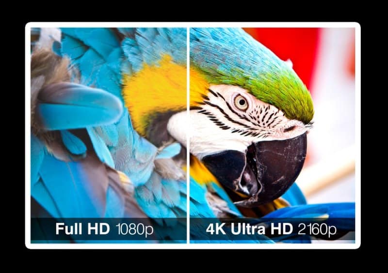 Proyector 4K frente a 1080p